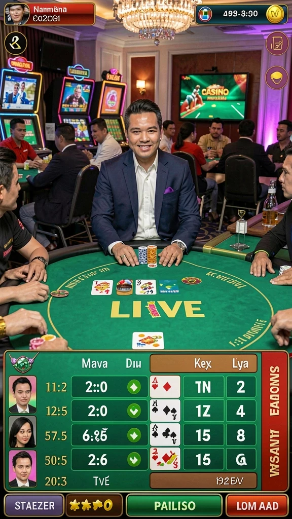 77lucks - Grafis berkualitas tinggi dan efek suara yang realistis.