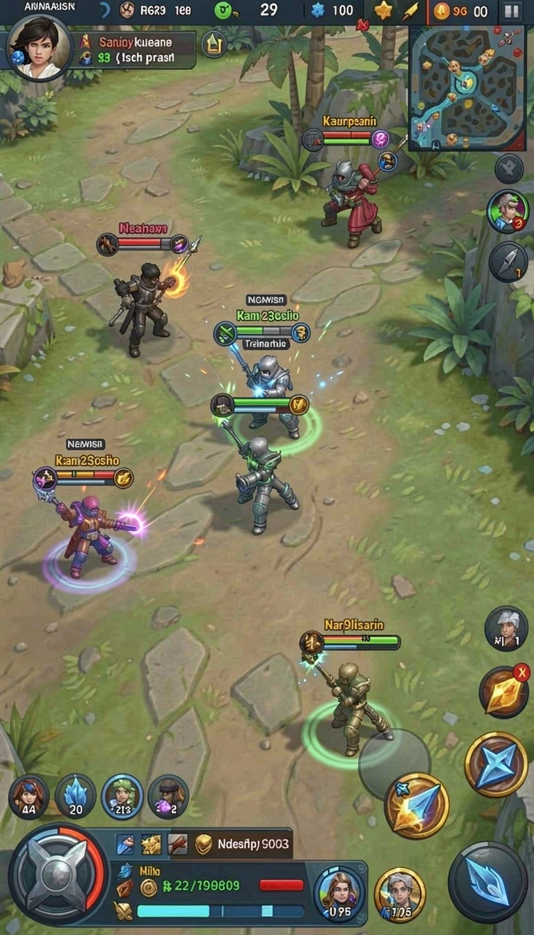 8svip - Screenshot dari salah satu mode permainan yang menegangkan.