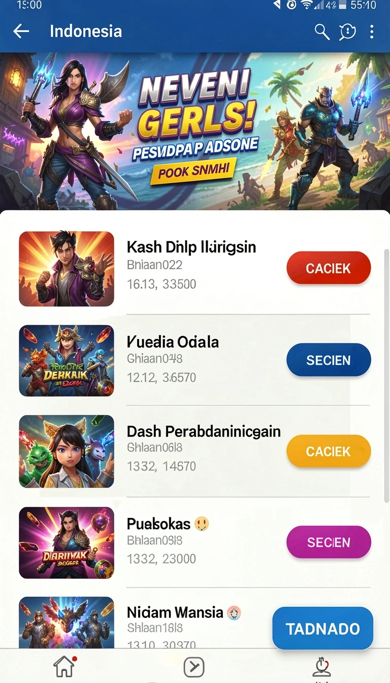 adg62 - Berbagai tantangan menarik menanti setiap pemain.