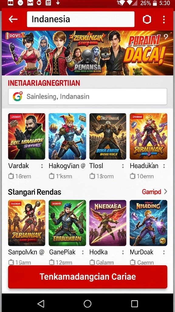 angkabet - Screenshot aplikasi ANGKABET - Fitur promo dan bonus harian.