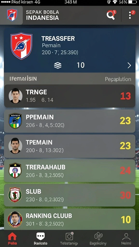 okjk - Pemain berkompetisi di leaderboard untuk meraih skor tertinggi.