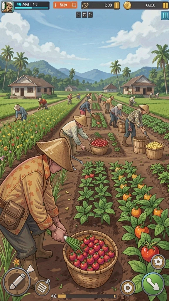 qqnusa - Gambar tampilan awal dari karakter yang mengesankan.
