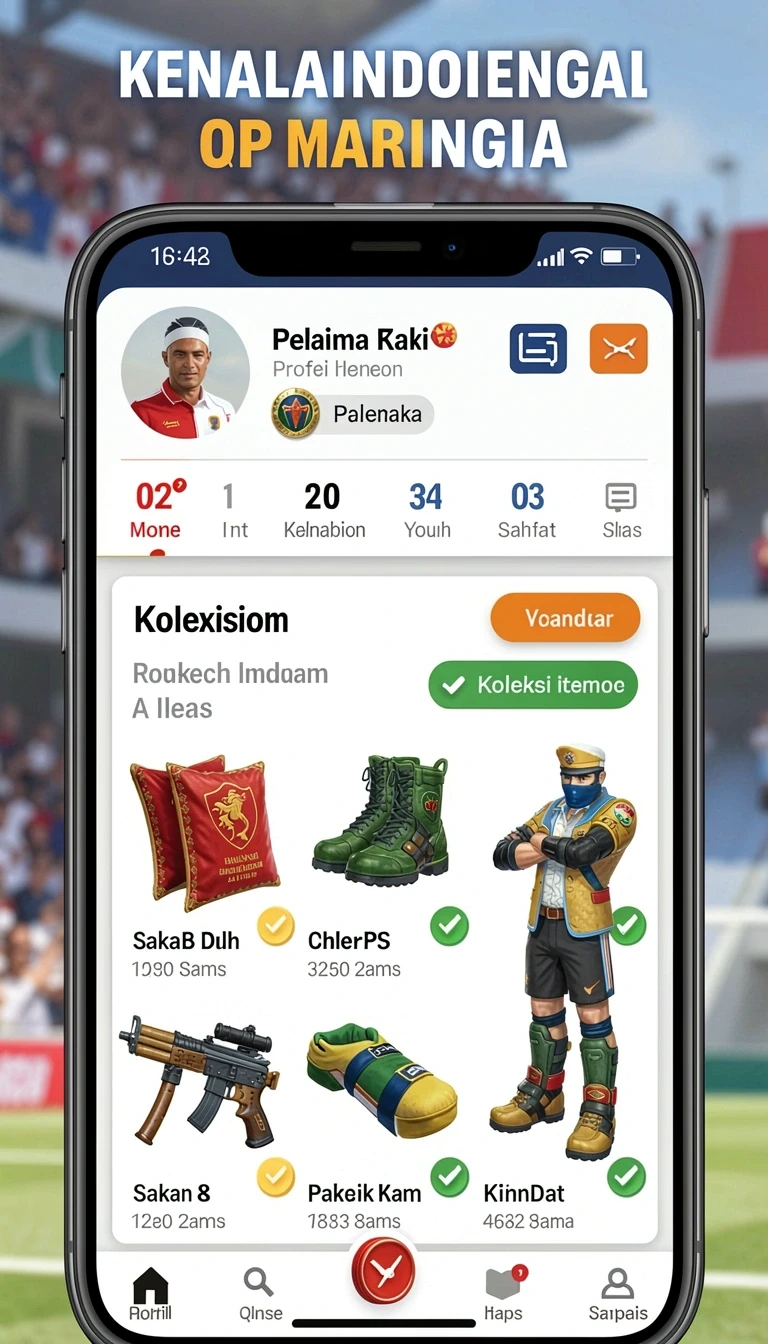 rajawali55 - Pengaturan karakter yang bisa disesuaikan.